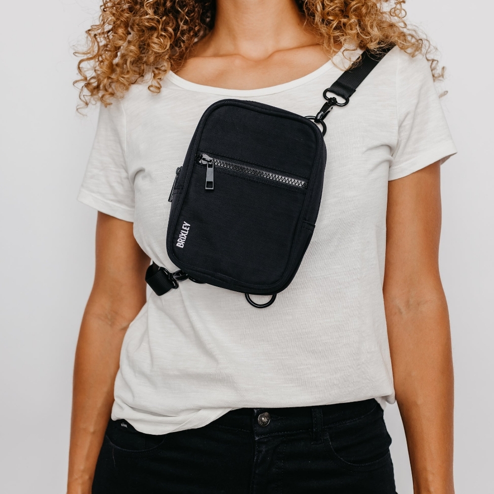SOLD Brixley Jet Crossbody Bag